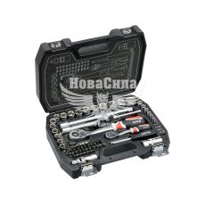 Набор инструментов YATO 72 предметов, 1/4" и 1/2" (YT-38782)