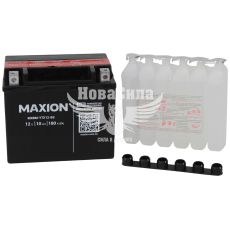 АКБ мото гелевый 12V 10-А/Ч L+ (Maxion) (150х87х130) (YTX12-BS GEL)
