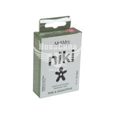 Ароматизатор (Mr&Mrs) Refill Niki Pine/Eucalyptus (полімерний на дефлектор) (JRNIKIBX019V00)