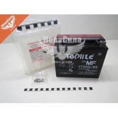 АКБ мото кислотный 12V 18-А/Ч R+ (Toplite) (YTX20L-BS)