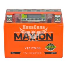 АКБ мото гелевый 12V 11-А/Ч L+ (Maxion) (150х87х110) (YTZ12S GEL)