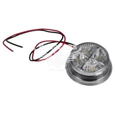 Вставка в фонарь габаритный рожок (Украина) LED 12-24V белый (p57390872)