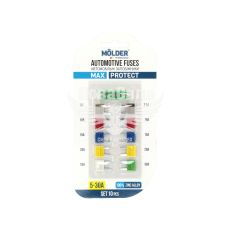 Запобіжники плоскі міні (Molder) 5-30А (кт. 10шт.) (MA22200)