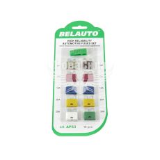 Запобіжники плоскі стандарт (Belauto) кт. 10шт. (5-30А) (AP53)