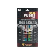 Запобіжники плоскі міні (PRO Fusion) 7,5-30А (кт. 10шт.) (F 9502)