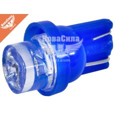 Лампочка без цоколя LED T10_W5W LEDS белая 1-диод 12V W2.1x9.5d (Solar) (упак.-10шт.) (LF112_P)