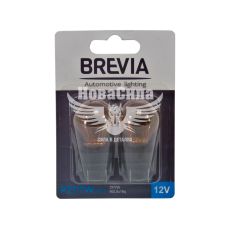 Лампочка без цоколя P27/7W жовта 12V-27/7Вт W2.5x16q (Brevia) (к-т. 2шт.) (12340B2)