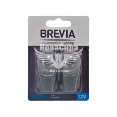 Лампочка без цоколя P27W біла 12V-27Вт W2.5x16d (Brevia) (к-т. 2шт.) (12338B2)