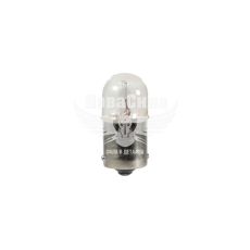 Лампочка 1-но конт. черешня белая 24V-5Вт R5W BA15s (Zollex) (упак.-10шт.) (9724)