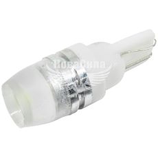 Лампочка без цоколя LED T10_W5W LEDS біла 1-діод 12V W2.1x9.5d (Solar) (упак.-10шт.) (LS265_P)
