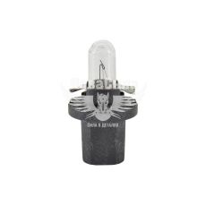 Лампочка без цоколя семечка W1.2W біла 12V-1,2Вт B8.5d (Brevia) (з патроном) (упак.-10шт.) (12321C)
