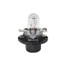 Лампочка без цоколя семечка W1.2W біла 12V-1,2Вт BX8.4d (Zollex) (з патроном) (упак.-10шт.) (22028)