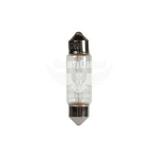 Лампочка 2-ох цокольна C5W біла 24V-5Вт SV8.5-8 38мм. (PRO Fusion) (упак.-10шт.) (F- 24/40)