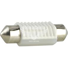 Лампочка 2-ох цокольна LED T11_C5W біла 2-діодів 12V-5Вт 36мм. (Cyclone) 5000K Canbus (T11-039(36))