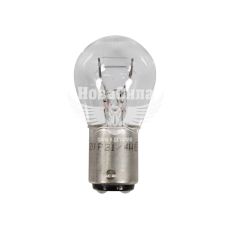 Лампочка 2-х конт. груша белая 12V-21/4Вт P21/5W BAZ15d (Magneti Marelli) (008529100000)