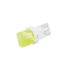 Лампочка без цоколя LED T10_W5W LEDS белая 1-диод 12V W2.1x9.5d (Solar) (упак.-10шт.) (LC343_P)