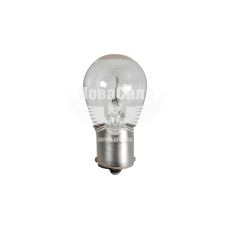 Лампочка 1-но конт. груша белая 24V-21Вт P21W BA15s (PRO Fusion) (упак.-10шт.) (F- 24/53)