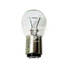 Лампочка 2-ох конт. груша біла 12V-21/4Вт P21/4W BAZ15d (Osram) (7225)