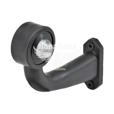 Ліхтар габаритний ріжок (HICO) LED 12-24V зігнутий довгий правий (OBR108Р)