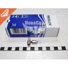 Лампочка з цоколем H6W біла 12V-6Вт BAX9S (Neolux) (N434)