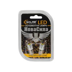 Лампочка з цоколем LED T8.5 SMD біла 1-діод 24V-4Вт BA9s (Solar) (к-т.-2шт.) (SL2533)