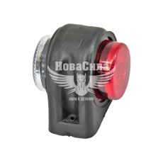 Ліхтар габаритний ріжок (Tempest) LED 24V (білий/червоний малий) (TP 001-01)