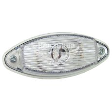 Ліхтар габаритний універсальний (Руслан Комплект) овал білий (Ф-416)