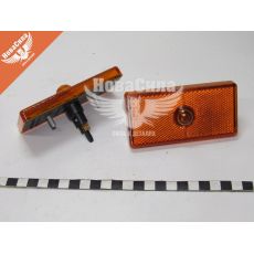 Фонарь габаритный универсальный (Руслан Комплект) боковой желтый (с лампочкой) (ППС-101.00.00)