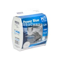 Лампочка галогенна H7 PX26d 12V-55Вт (Brevia) 4200K (Power Blue) (кт. 2шт.) (12070PBS)