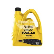 Моторное масло бензин, дизель 15W-40 (Technol) Extra 4л. (TL93077)