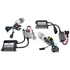 Набір автомобільних ксенонових ламп H1 (Brevia) 5000K (Super Slim Ballast) (15152)
