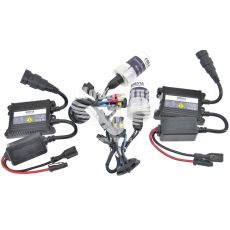Набір автомобільних ксенонових ламп H1 (Brevia) 4300K (Super Slim Ballast) (15142)