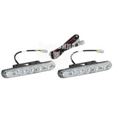 Фара денного світла (Cyclone) DRL 12V LED біла 6-діодів, 9W (DRL-616)