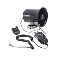 Спецсигнал СГУ 12v 50W (Federal) (Рупор, Мікрофон, Бок BT 6 Мелодій, Пульт Дистанційного Керування) (1511)