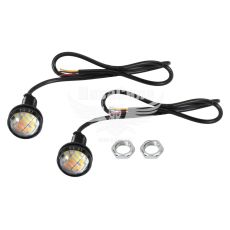 Фара дневного света (Cyclone) DRL 12V COB белая 12-диодов (DRL-103)