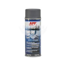 Фарба-спрей (APP) Bumper Paint Сірий мат для пластику структурна 400мл (020812)