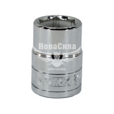 Головка торцева низька шестигранна 3/4 24мм. (Andrmax) (3410624M)