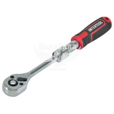 Ключ тріщотка 1/4 (Intertool) телескопічна 72 зубів (ET-8004)