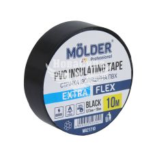 Ізолента вогнестійка (Molder) 10м чорна (MA21710)