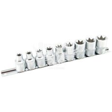 Набір торцевих головок TORX (Hans) 9 предметів 1/2 (46410-9C)