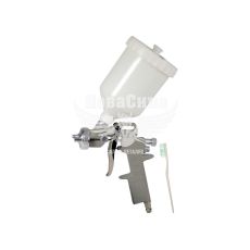 Пульверизатор (AMiO) з верхн.бачком (пластм.) HVLP 1.5mm 600мл до 5Атм (02628)