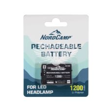 Акумулятор для ліхтарика на голову (Nord Camp) 1200mAh Li-ion (NC31000)
