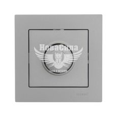 Вимикач реостатного типу Lezard Vesna (діммер) 800W, платина (742-3588-115)