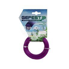 Косильна струна (Gefest) круг 1,6мм. 15м. леска