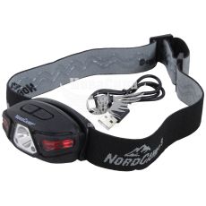 Ліхтарик на голову (Nord Camp) LED 5W, 250lm, 850mAh, сенсорний (NC30500)