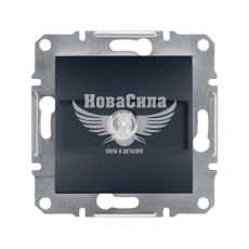Розетка TV кінцева Schneider Electric Asfora антрацит, (без рамки) (EPH3200171)