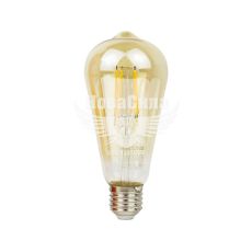 Світлодіодна лампа ETRON E27 Filament 7Вт 2500K ST64 Golden (1-EFP-163)