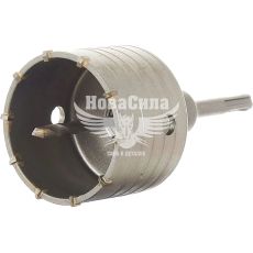 Комплект коронки по бетону (Vitals Master) 80х110 мм, 10 зубців, SDS-Plus (150747)