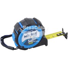 Рулетка 5м*19мм. (Molder Tools) нейл. покриття, автостоп, двостор. шкала (MT20305)