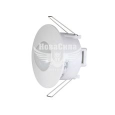 Датчик руху інфрачервоний стельовий вбудований E.NEXT e.sensor.pir.42.white, 360°, IP20, білий (s061011)